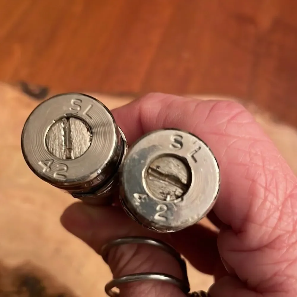 Austrailian Command Military Forces WWII Salt & pepper shakers